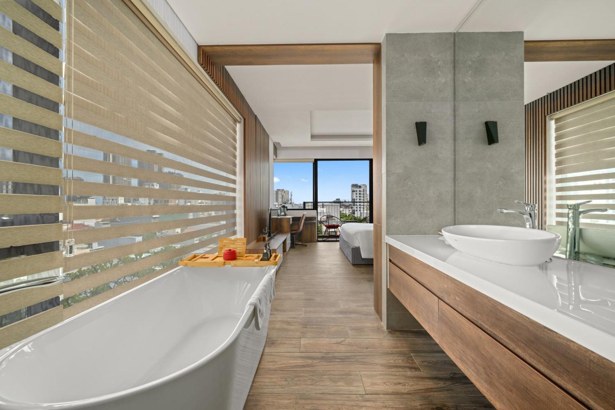Luat Anh 88 Hotel & Apartment Da Nang Exterior foto